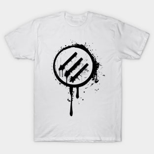 anti-fascist graffiti T-Shirt